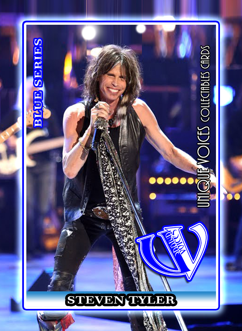 Steven Tyler Blue Card